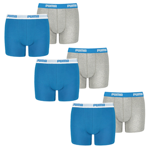 6 er Pack Puma Boxer Boxershorts Jungen Kinder Unterhose Unterw�sche