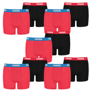 10 er Pack Puma Boxer Boxershorts Jungen Kinder Unterhose Unterw�sche