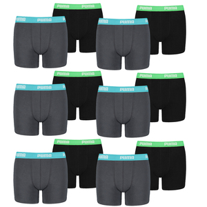 12er Pack Puma Boxer Boxershorts Jungen Kinder Unterhose Unterw�sche