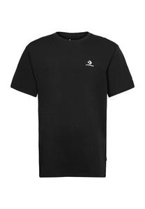 Converse Embroidered Star Chevron Left Chess Tee Damen T-Shirt 10020804 schwarz