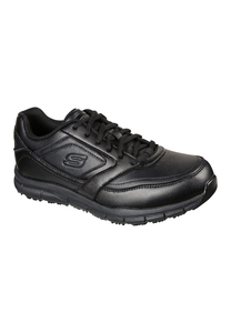 Skechers Work Relaxed Fit NAMPA Arbeitsschuhe Sneakers Herren 77156EC Schwarz
