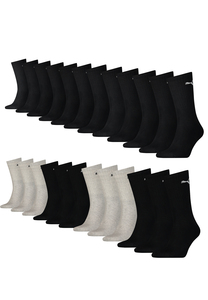 12 Paar Puma Socken Crew Sportsocken Tennis Socken Unisex 