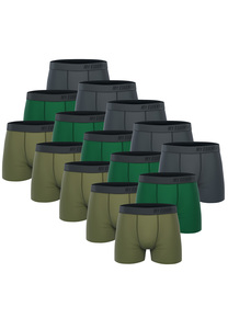 15 er Pack My Essential Clothing Basic Boxershorts Cotton Bio Herren Shorts Unterw�sche MYE1BCX3