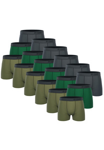 18 er Pack My Essential Clothing Basic Boxershorts Cotton Bio Herren Shorts Unterw�sche MYE1BCX3