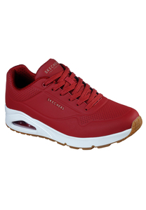 Skechers Mens Sport Casual UNO STAND ON AIR Sneakers Men 52458 rot