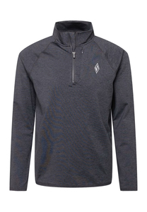 Skechers SKECH-KNITS ULTRA GO 1/4 Zip Herren Shirt MLT187 917 CHAR grau