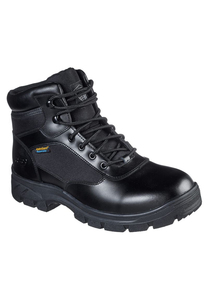 SKECHERS WASCANA-BENEN Arbeitsstiefel Sicherheitsstiefel Unisex 77526EC BLK Schwarz