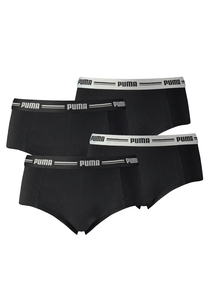 4er Pack Puma Iconic Mini Short Damen Panty Slip Shorty Unterwsche Unterhose