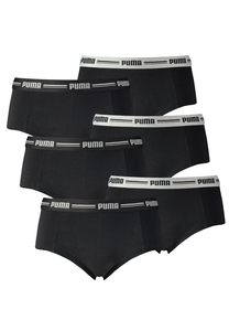 6er Pack Puma Iconic Mini Short Damen Panty Slip Shorty Unterwsche Unterhose