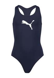 PUMA Racerback Badeanzug fr Mdchen Badeanzug SWIM GIRLS Chlorbestndig