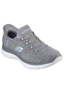 SKECHERS SUMMITS-DAZZLING HAZE 149937 GYMT Sneakers Slip in Damen grau