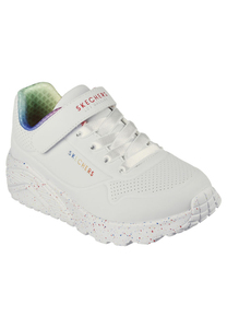 Skechers Kids Uno Lite - RAINBOW SPECKS Sneaker 310457L Wei 