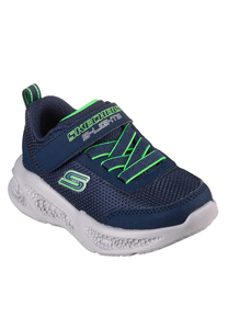 Skechers S-Lights: Meteor-Lights Sneaker Schuhe LED 401675L NVLM blau/grn