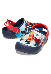 Crocs Kids Fun Lab Avangers Patch Clog T Sandale Schuhe 207068 Multi
