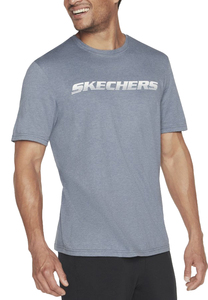 Skechers MENS MOTION TEE Shirt Herren T-Shirt MTS367 113 BLGY blau 