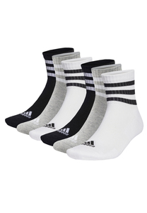 6 Paar adidas C Sportswear MID 6p Mid Cut Socken Unisex Sportsocken
