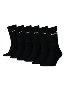Puma Unisex Crew Tennissocken Sportsocken Socken f�r Damen Herren 6 Paar 