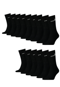 Puma Sportsocken Tennissocken Crew Tennis Socken Unisex fr Damen und Herren 15 Paar