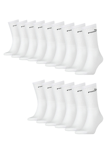 Puma Sportsocken Tennissocken Crew Tennis Socken Unisex f�r Damen und Herren 15 Paar