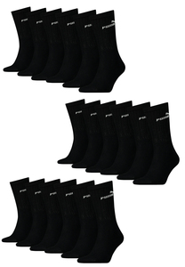 Puma Unisex Crew Tennissocken Sportsocken Socken f�r Damen Herren 18 Paar