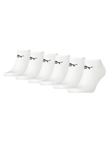 Puma Unisex Sneaker Socken im Retro Design kn�chelhoch f�r Damen Herren 6er Pack