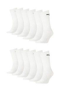 Puma Unisex Crew Tennissocken Sportsocken Socken f�r Damen Herren 12 Paar