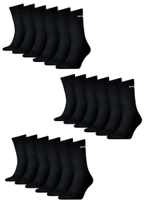 Puma Unisex Crew Tennissocken Sportsocken Socken fr Damen Herren 18 Paar