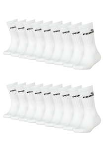 Puma Tennissocken Crew Kinder Tennis Socken Sportsocken Unisex f�r M�dchen und Jungen 18 Paar