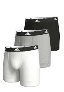 Adidas Basic Boxer Brief Men Herren Unterhose Shorts Unterw�sche 3er Pack  