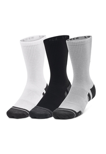 3 Paar Under Armour Performance Tech Crew Sport Socken Unisex 