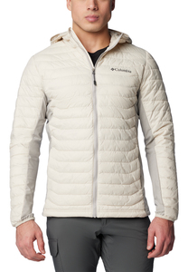 Columbia Powder Pass Hooded Jacket Herren Hybrid-Kapuzenjacke 1773271 278 beige 