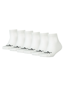 Puma KIDS Quarter Socken Sneaker Gr. 27 - 38 f�r M�dchen und Jungen 6 Paar