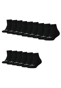 Puma KIDS Quarter Socken Sneaker Gr. 27 - 38 f�r M�dchen und Jungen 15 Paar
