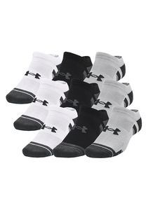 9 Paar Under Armour Performance Tech No Show Sneaker Socken Unisex Kurzsocke