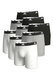 Adidas Basic Boxer Brief Men Herren Unterhose Shorts Unterw�sche 9er Pack  