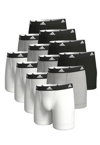 Adidas Basic Boxer Brief Men Herren Unterhose Shorts Unterw�sche 12er Pack