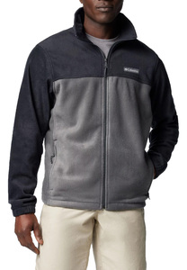 Columbia Steens Mountain Full Zip 2.0 Fleece Jacke grau/schwarz 