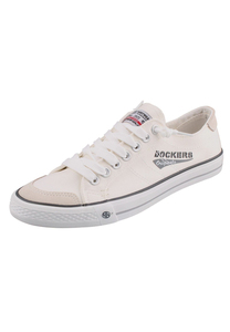 Dockers by Gerli Herren Sneakers 30ST027 790500 washed canvas weiss 