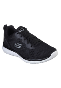 Skechers Bountiful - QUICK PATH Damen Sneaker Trainingsschuhe 12607 schwarz
