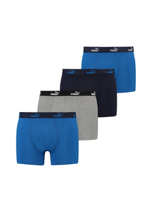 4er Pack Puma Elements Boxer Boxershorts Herren Unterwsche sportliche Retro Pants  