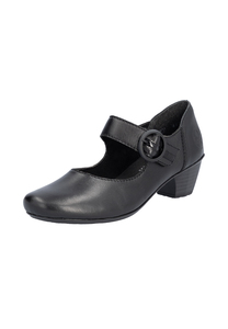 Rieker Damen Halbschuh Schuhe 41756-00 schwarz 