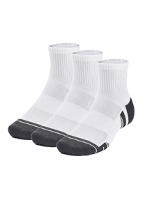 3 Paar Under Armour Performance Tech Quarter Sport Socken Unisex 