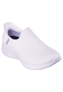 Skechers Damen SLIP INS ULTRA FLEX 3.0 - All Smoth Slipper weiss 