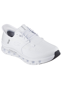 Skechers Sneaker Sport Herren Glide-Step pro Slip ins Vegan 232930 Weiss
