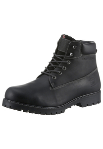 Dockers by Gerli Herren Leder Boots 53AX103 400100 Stiefel gef�ttert schwarz