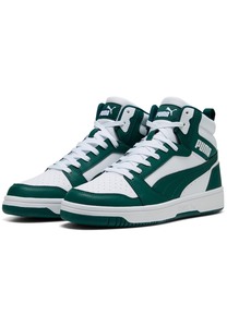 Puma Rebound v6 Hoher Sneaker Stiefel Boots Herren Sneaker 392326 33 White Dark Myrtle 