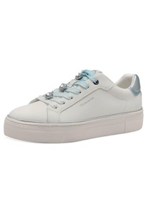 Tamaris Damen Sneaker 1-23751-44 182 Frauen Low Top Schuhe Vegan M2375144 wei 