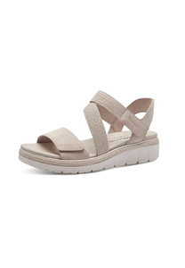 Tamaris Sandalette 1-28241-42 418 Damen Frauen Schuhe Leder M2824142 Ivory