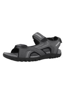 Geox UOMO SANDAL STRADA Herren Sandale U8224D 0BC50 C9014 Stone/LT Grey