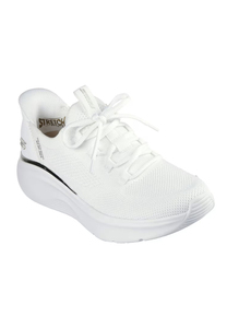 SKECHERS Slip-ins Bobs B Love True Delight Damen Sneaker Wei 117617 WHT 